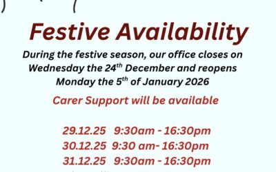 Festive availability 2025